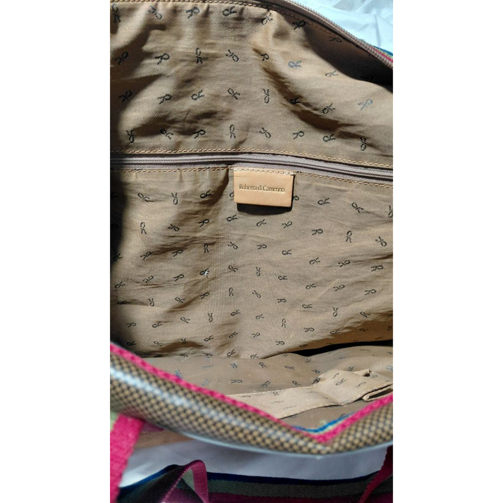 Women's Roberta di Camerino Brown Tote Bag One Size - Picture 6 of 6